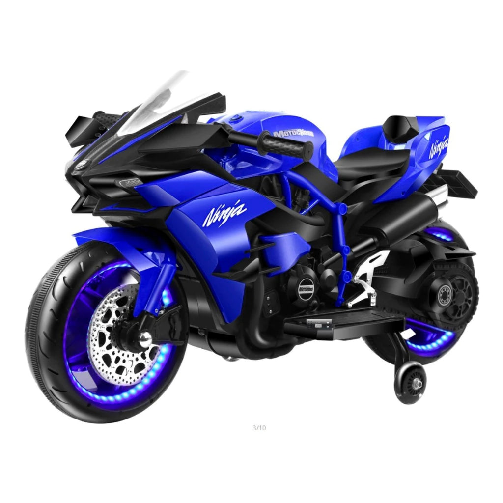 A Compre Já Brasil Lançamento Mini Moto Elétrica Infantil Kawasaki Ninja