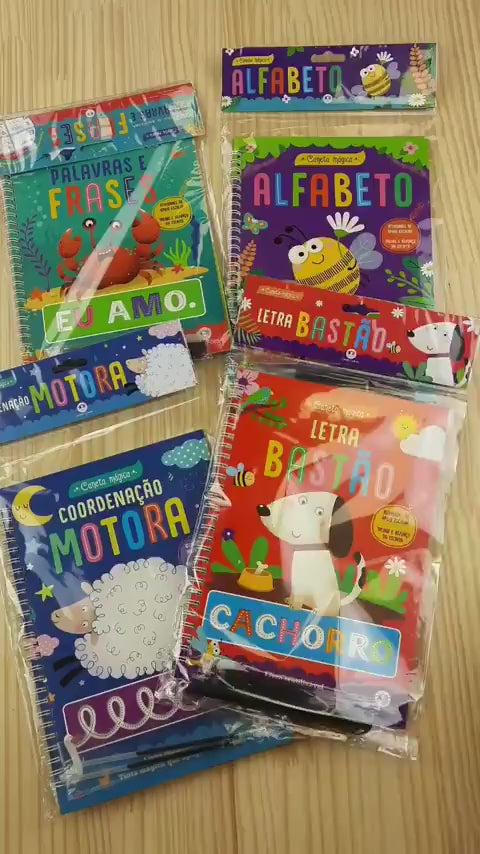 A Compre Já Brasil Indica Livro Caneta Mágica - Coordenacão Motora