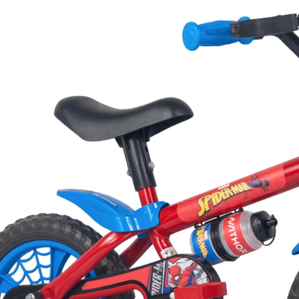 A Compre Já Brasil Indica Bicicleta Infantil Nathor Aro 12 Menino SPIDER MAN HOMEM ARANHA Criança de 90cm a 1 metro 2 A 5 Anos