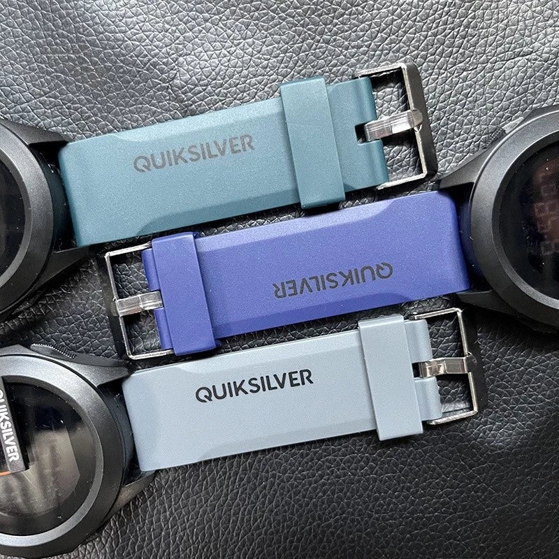 Compre Já Brasil Relógio Quiksilver Men 'S Watch Band Genuine Digital À Prova D' Água Full Automatic Led Watch ERAV